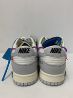 ナイキ NIKE ダンク ロー DUNK LOW オフホワイト OFF-WHITE 1 OF 50 "47" DM1602-125 メンズ靴 スニーカー ロゴ グレー 201-shoes347