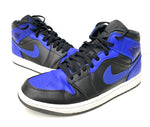 ナイキ NIKE エアジョーダン1 ミッド  Air Jordan 1 Mid "Hyper Royal" 554724-077 メンズ靴 スニーカー ロゴ マルチカラー 28cm 201-shoes487