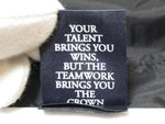 APPLEBUM アップルバム "Woman" Coach Jacket ジャケット ナイロンジャケット JKT プリント バックプリント ロゴ ブラック 黒 ボタン サイズXL メンズ (TP-681)