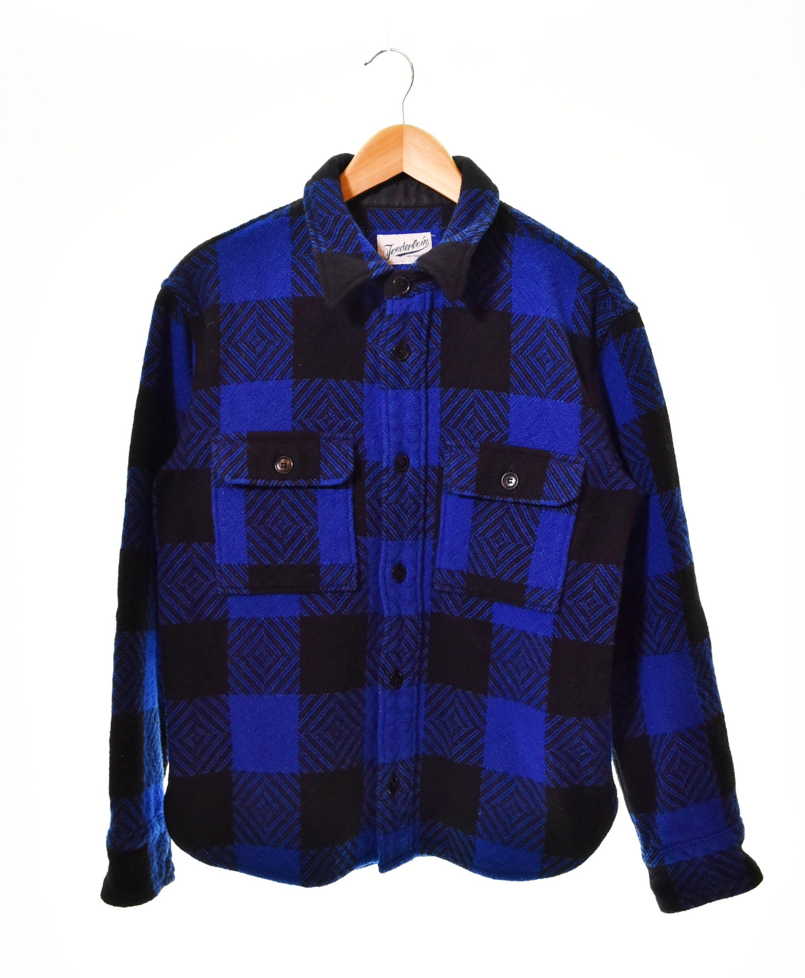 テンダーロイン TENDERLOIN BUFFALO SHIRT バッファロー ウール シャツ
