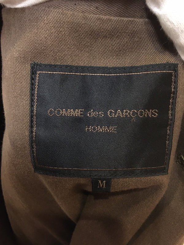 コムデギャルソン COMME des GARCONS コットン ジャケット 無地 ブラウン Mサイズ