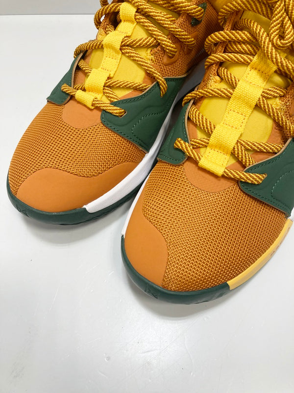 ナイキ NIKE PG3 ACGNBA ALLSTAR GAME 2019  ACG BROWN GOLD-GREEN ナイキ バスケットボール ポールジョージ 3  CI2141-901 メンズ靴 スニーカー オレンジ 26.5cm 101-shoes1339