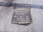 HYSTERIC GLAMOUR ヒステリックグラマー ジャケット ジップ パーカー コットン ネイビー メンズ サイズF 日本製 0161CF06 TP-546