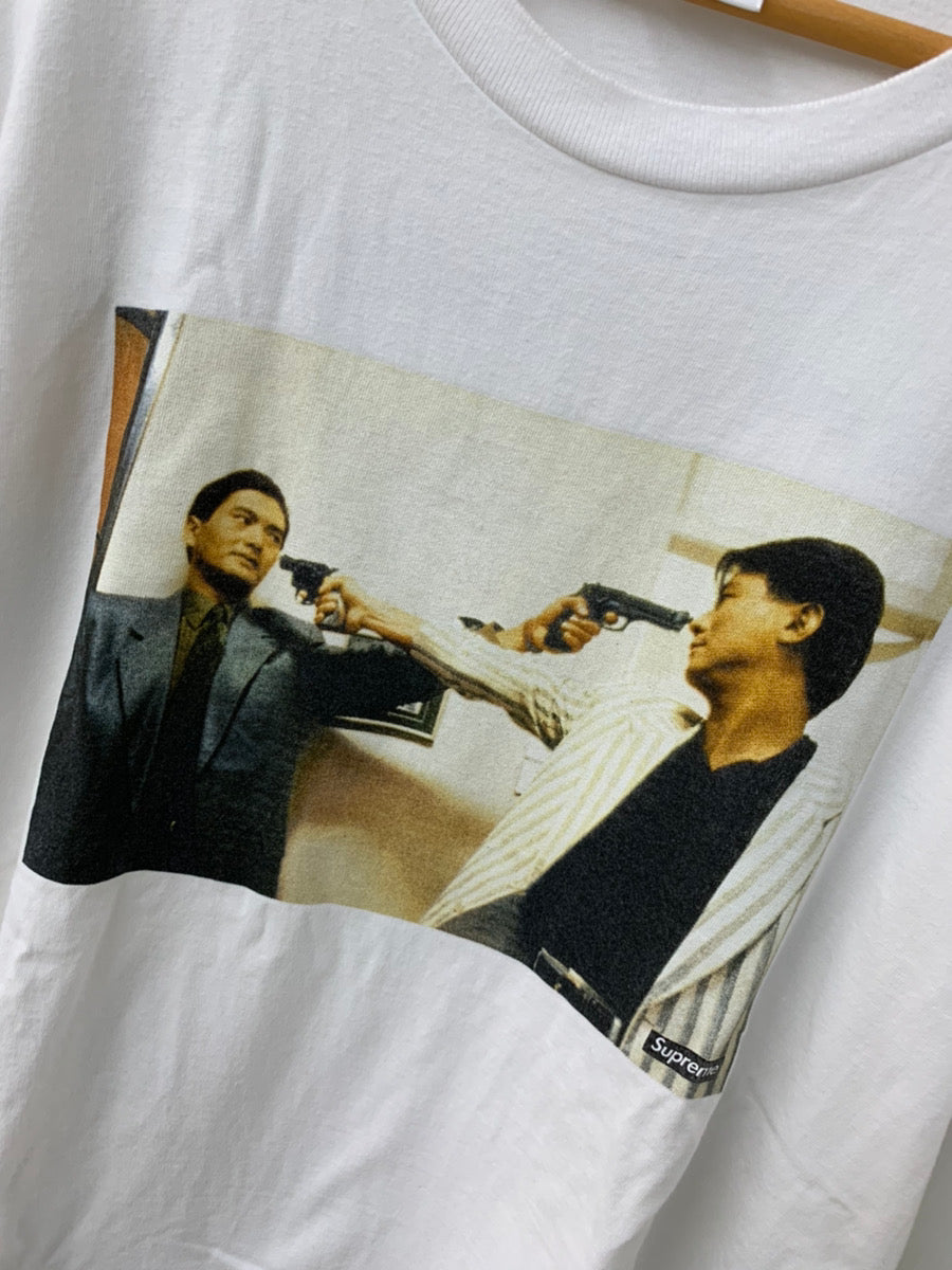 シュプリーム SUPREME The Killer Trust Tee ザ キラー クルーネック USA製 Tシャツ プリント ホワイト Mサイズ  201MT-1007