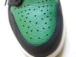NIKE AIR JORDAN 1 RETRO HIGH OG BLACK/PINE GREEN-WHITE-GYM RED ナイキ エアジョーダン 1 レトロ ハイ オリジナル ブラック/パイングリーン-ジムレッド レザーパッチ ハイカット 箱付き ブラック 黒 グリーン 緑 スニーカー 靴 シューズ メンズ サイズ26.5cm 555088-030 (SH-506)
