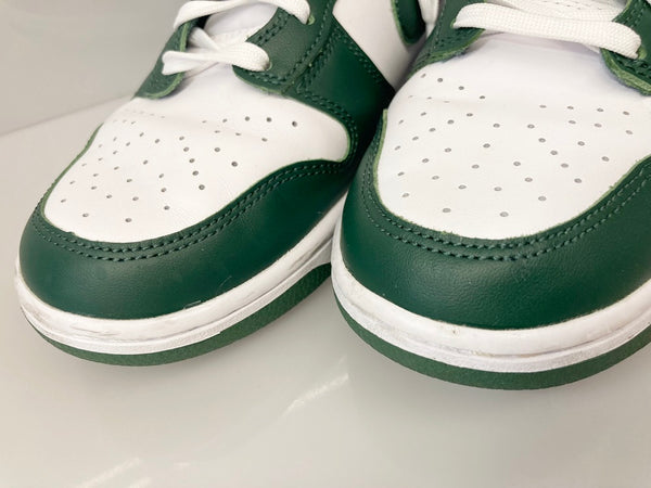 ナイキ NIKE DUNK HI RETRO GREEN/NOBLE GREEN-WHITE ダンク ハイ レトロ グリーン グリーン系 緑 シューズ  DD1399-300 メンズ靴 スニーカー グリーン 26cm 101-shoes778