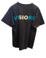 セントマイケル SAINT MICHAEL SAINT M×××××× 21SS VISION S/S TEE BLACK 半袖 黒 チャコールグレー SM-S21-0000-006 Tシャツ プリント ブラック Mサイズ 101MT-1854
