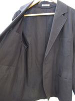 AURALEE オーラリー FINX HARD TWIST GABARDINE JACKET フィンクス ハード ツイスト ギャバジン ジャケット ブラック サイズ3 A20SJ01FB (TP-723)