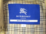 BURBERRY BLUE LABEL バーバリー ブルー レーベル トレンチコート アウター ベージュ コットン サイズ36 レディース E1A48-687-40 (TP-582)