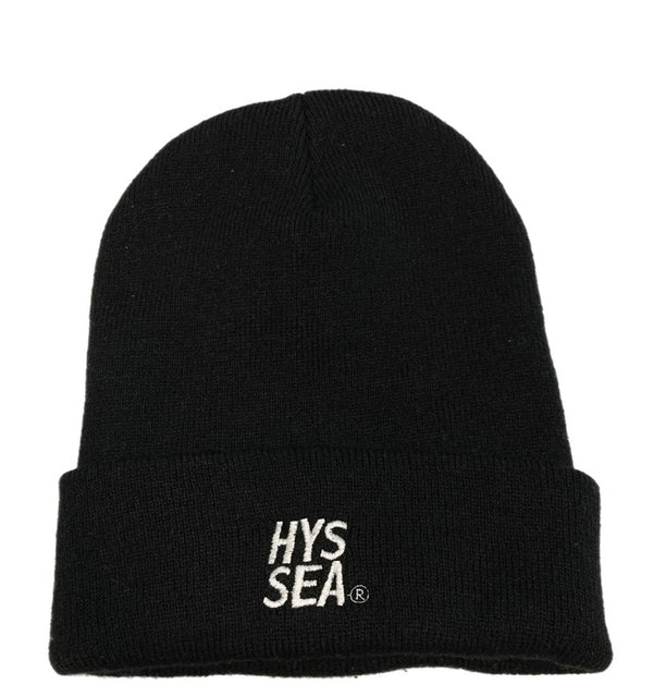 ウィンダンシー WIND AND SEA HYSTERIC GLAM UR X WDS BEANIE ビーニー ブラック系 黒 刺繍ロゴ  帽子 メンズ帽子 ニット帽 ロゴ ブラック 101hat-66