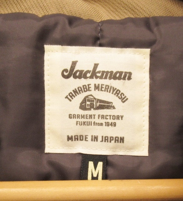 ジャックマン Jackman Spectator Coat スペクターコート アウター