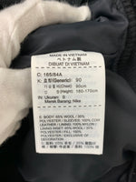 ナイキ NIKE デストロイヤー スタジャン ウールジャケット ロゴ ジャケット 刺繍 ブラック Sサイズ 201MT-1186