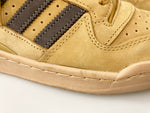 アディダス adidas FORUM LOW フォーラム ロー Mesa Night Brown ベージュ系 ブラウン系 シューズ 刺繍ロゴ GW6230 メンズ靴 スニーカー ベージュ 27cm 101-shoes695