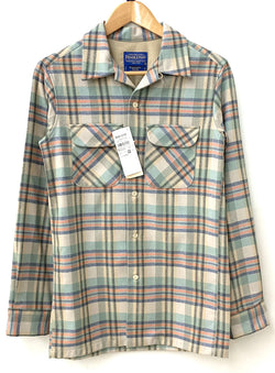 ペンドルトン PENDLETON  ボードシャツ Classic Fit ヴァージンウール 長袖シャツ チェック マルチカラー XSサイズ 201MT-1808