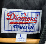 スターター STARTER Diamond COLLECTION  ジャケット ロゴ ブラック Lサイズ 201MT-1935