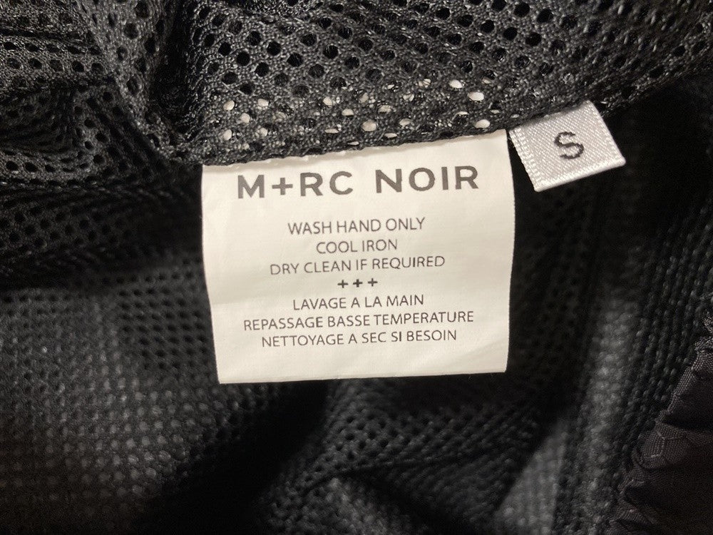 マルシェノア M+RC NOIR PLUG TRACK JACKET BLACK ORANGEトラック