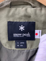 スノーピーク snow peak テーラードジャケット JK-18SU003 ジャケット 無地 カーキ Sサイズ 201MT-1338