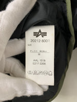 アルファ ALPHA アトモス ATMOS 10th 10周年記念 ミリタリージャケット 20212-8001 ジャケット 無地 ブラック Mサイズ 201MT-549