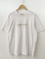 シュプリーム SUPREME Gold Bars Fuck All YAll Tee 19SS Tシャツ ロゴ ホワイト Mサイズ 201MT-404