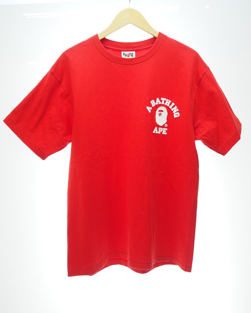3XLサイズ 両面ロゴ】 アベイシングエイプ ape ワンポイント Tシャツ