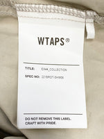 ダブルタップス W)taps WTAPS BUDS/SS/COTTON.TWILL 半袖 シャツ 刺繍 ベージュ系 Made in JAPAN 221BRDT-SHM06 サイズ 03 半袖シャツ ロゴ ベージュ 101MT-1718