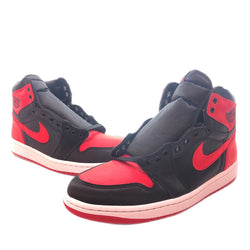 ナイキ NIKE WMNS AIR JORDAN 1 RETRO HI OG SATIN BRED エアー ジョーダン レトロ ハイ サテン ブレッド 黒 FD4810-061 メンズ靴 スニーカー ブラック 27.5サイズ 104-shoes6