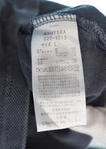 ノーティカ NAUTICA 22SS Pigment Dyed S/S Polo Shirt TOO HEAVY 鹿の子ポロシャツ  半袖ポロシャツ 無地 ネイビー Lサイズ 101MT-861