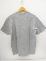 Supreme シュプリーム 17FW Tシャツ  Dotted Arc Top ドットアークトップＴシャツ綿100％ コットン New York City 刺繍 ロゴ グレー 灰 半袖 トップス 袋付き サイズM メンズ (TP-793)