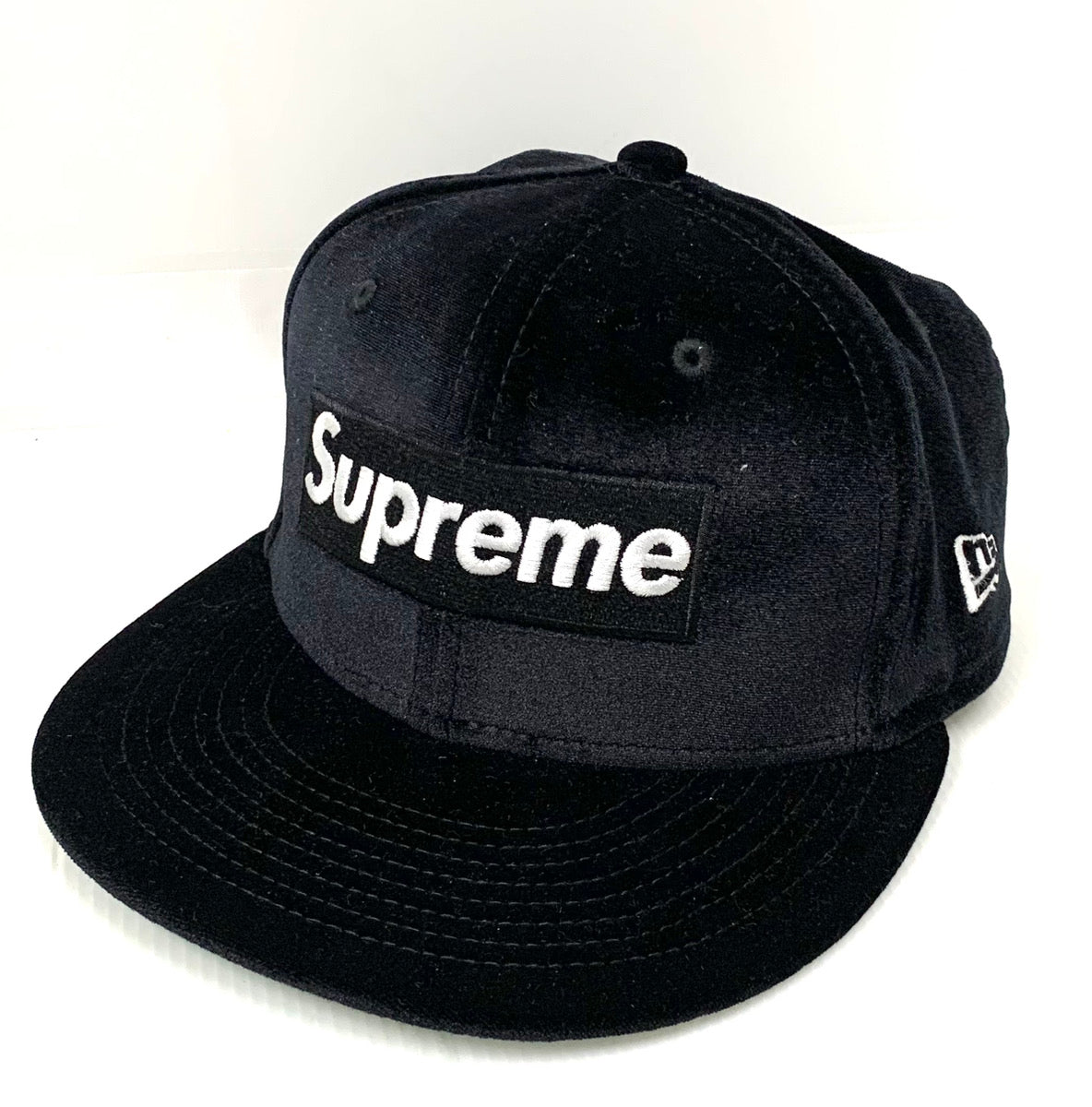 中古】シュプリーム SUPREME Supreme Velour Box Logo New Era 帽子 ...