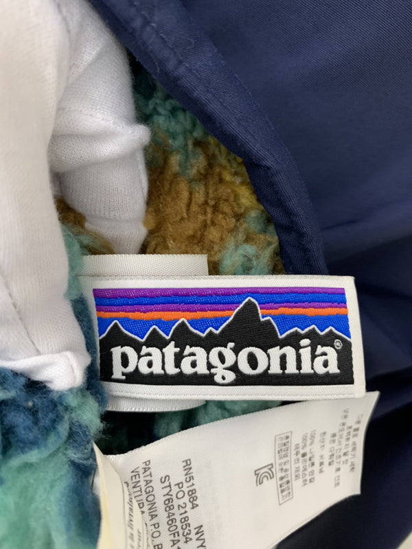 パタゴニア PATAGONIA ボーイズ インファーノ ジャケット Boys' Infurno Jacket ボア 68460 ジャケット ワンポイント ネイビー Lサイズ 201LT-128