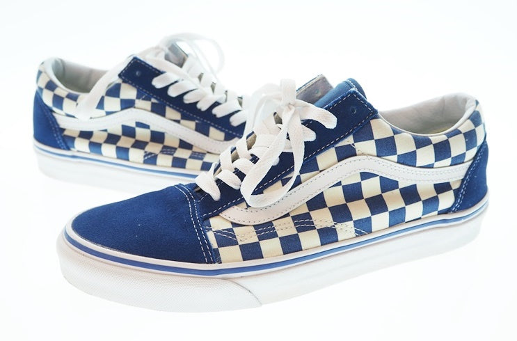 ヴァンズ VANS OLD SKOOL BLUE/WHITE 9SIZE オールドスクール