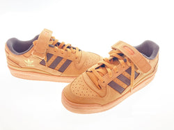 アディダス adidas FORUM LOW フォーラム ロー Mesa Night Brown ベージュ系 ブラウン系 シューズ 刺繍ロゴ GW6230 メンズ靴 スニーカー ベージュ 27cm 101-shoes695