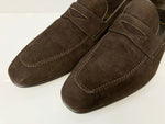 フェランテ Ferrante Coin loafers FE003 コインローファー Made in ITALY Dark Brown Suede ダークブラウン ブラウン系  FE003 メンズ靴 その他 ブラウン 101-shoes709