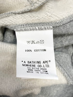 ア ベイシング エイプ A BATHING APE BY BATHING APE プルオーバー パーカー フロントプリント グレー系  パーカ プリント グレー Mサイズ 101MT-1747