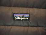 パタゴニア PATAGONIA ダウンセーター フーディ ダウンジャケット アウター ジャケット 上着 トップス ネイビー系 無地 84700FA13 ジャケット ロゴ ネイビー Mサイズ 101MT-806