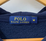 ラルフローレン Ralph Lauren ポロベア ジップアップ フーディー ロゴ パーカ 刺繍 ネイビー Mサイズ 201MT-1312