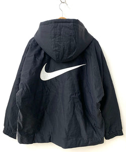 ナイキ NIKE アンブッシュ AMBUSH NBA NETS ダブルジップ フーディー ジャケット ロゴ ブラック Lサイズ 201MT-1381