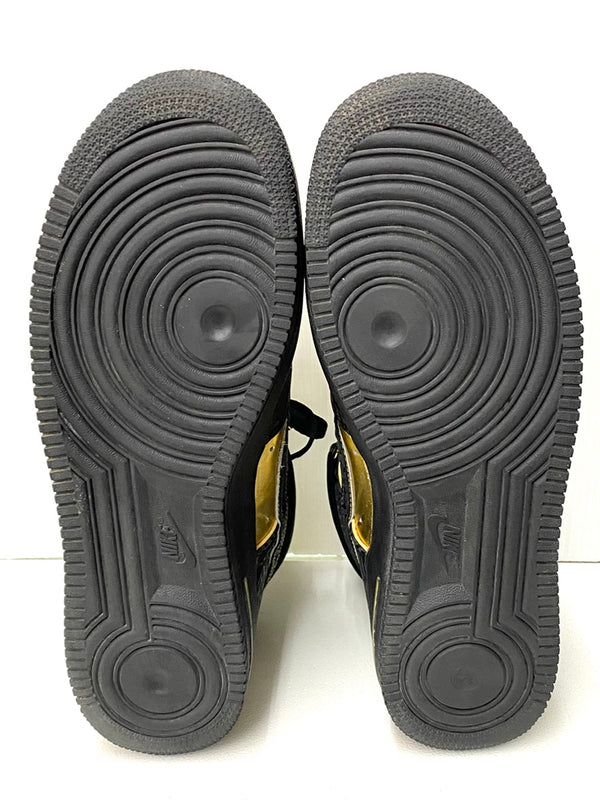 ナイキ NIKE エアフォース ワン ハイ サプリーム AIR FORCE 1 HIGH SUPREME 345189-002 メンズ靴 スニーカー ロゴ ブラック 29cm 201-shoes491