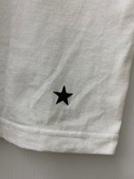 エムアンドエム M&M 20SS ロゴ プリント クルーネック Tee Tシャツ 刺繍 ホワイト LLサイズ 201MT-1343