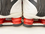 ナイキ NIKE SHOX R4 PLATINUM TINT/UNIVERSITY RED ショックス R4 プラチナムティント/ユニバーシティレッド シューズ ホワイト系 白 刺繍ロゴ 104265 メンズ靴 スニーカー ホワイト 25cm 101-shoes696