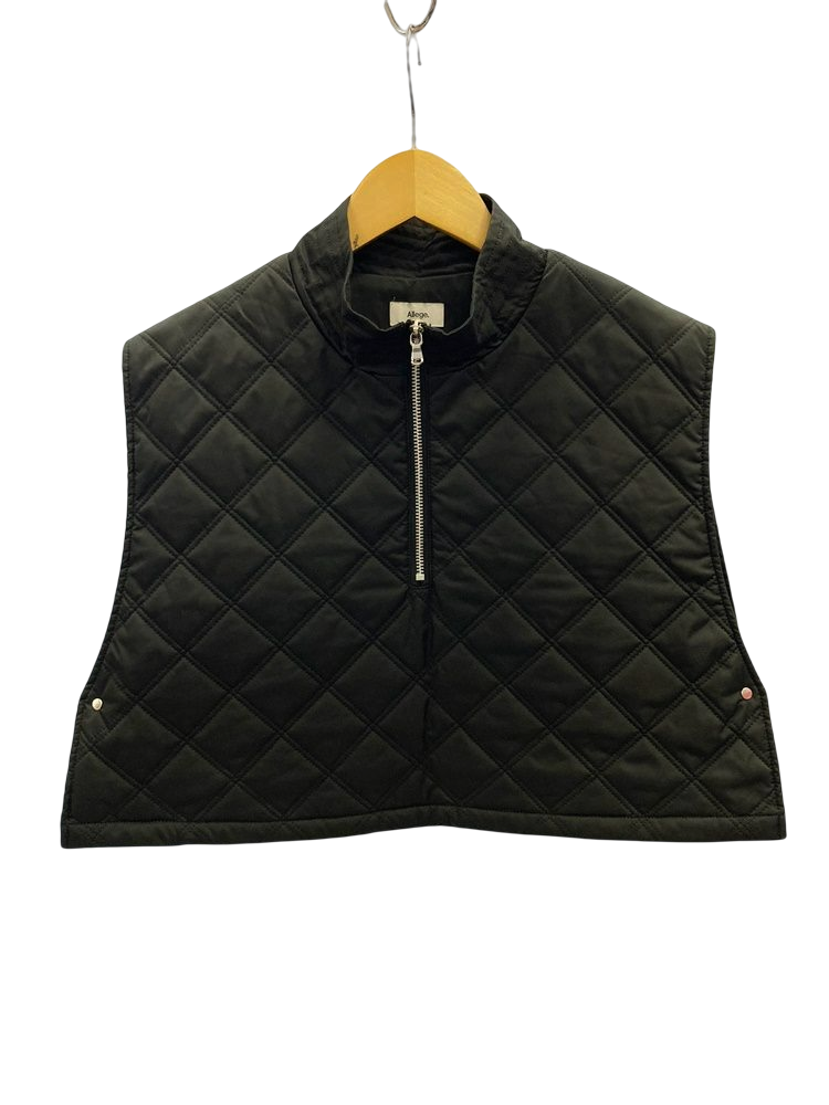 アレッジ ALLEGE Short Half Zip No sleeve P/O ハーフジップ プル