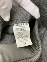 オーラリー AURALEE HEAVY MELTON DUFFLE COAT ヘビーメルトン ダッフルコート A6AC01HM コート 無地 グレー 201MT-318