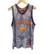 シュプリーム SUPREME Dyed Basketball Jersey Royal ダイド バスケットジャージ 20FW タンクトップ ベスト ロゴ ブルー Mサイズ 101MT-2047