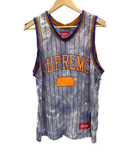 シュプリーム SUPREME Dyed Basketball Jersey Royal ダイド バスケットジャージ 20FW タンクトップ ベスト ロゴ ブルー Mサイズ 101MT-2047