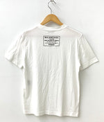 バレンシアガ BALENCIAGA クルーネック Tee Tシャツ ロゴ ホワイト SSサイズ 201MT-1102