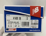 ニューバランス new balance Dワイズ USA製 STEEL BLUE M1400SB メンズ靴 スニーカー ロゴ ブルー 201-shoes324