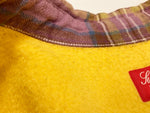 シュプリーム SUPREME Pile Lined Plaid Flannel Shirt Dusty Purple 18FW 紫 シャツ ジャケット 長袖シャツ チェック パープル Lサイズ 101MT-2067