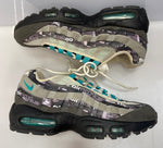 ナイキ NIKE AIR MAX 95 PRNT ATMOS WE LOVE NIKE ナイキ エアマックス95 プリント クリア ジェイド  AQ0925-001 メンズ靴 スニーカー グレー 25.5cm 101-shoes907