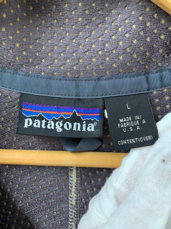 パタゴニア PATAGONIA レトロボア ジップアップ フリースジャケット カーディガン USA製 W778F ジャケット 無地 ベージュ Lサイズ 201MT-1422
