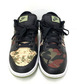 ナイキ NIKE ダンク ロー レトロ シーズナルエディション DUNK LOW SE DH0957-001 メンズ靴 スニーカー カモフラージュ・迷彩 グリーン 201-shoes331